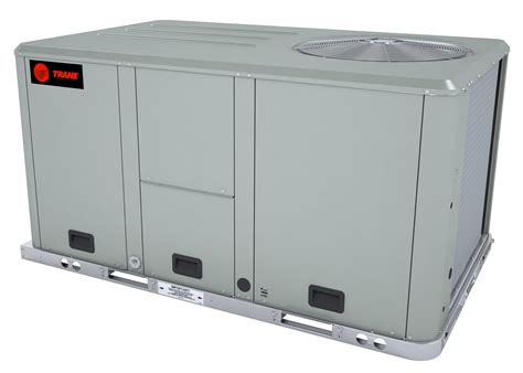 They can be placed outside at ground level or on your rooftop. . Trane rooftop package unit